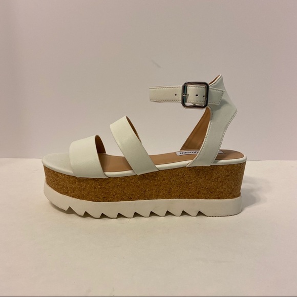NWOT Steve Madden Kristen Platform Wedge Sandals - Picture 6 of 12